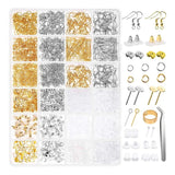 Earring Making Kit: Earring Hooks, Findings, Backs, Posts, Jump Rings