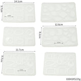 248Pcs Resin Jewelry Making Kit, Silicone Molds Earring Molds With Hooks
