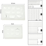 248Pcs Resin Jewelry Making Kit, Silicone Molds Earring Molds With Hooks