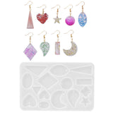 Earring Silicone Mold Pendant Jewelry Casting DIY Craft Resin Mould Kit