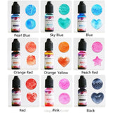 Alcohol Ink Diffusion Resin Pigment Kit Liquid Colorant Dye Art DIY