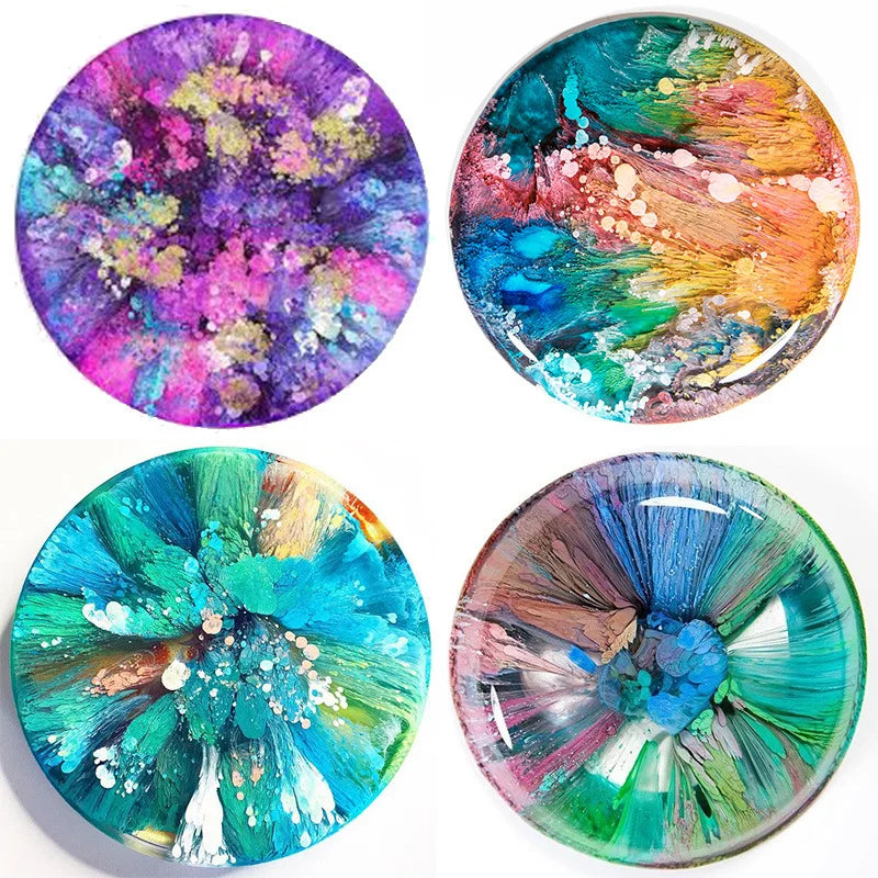 24Colors Alcohol Ink Set for Resin Kit Liquid Colorant DIY Mold Making