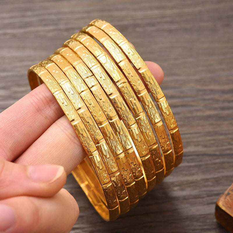 Ethiopian Africa Bangles For Women African Bride Wedding Bracelet Jewelry