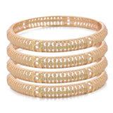 24K Ethiopian Africa Bangles For Women African Bride Wedding Bracelet