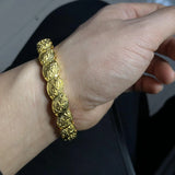 24K Bangles for Women/Girls/Baby/Kids Charm Bracelet Flower Jewelry