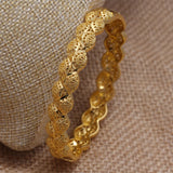 24K Bangles for Women/Girls/Baby/Kids Charm Bracelet Flower Jewelry
