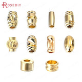 24K Brass Spacer Beads Jewelry Making Supplies Diy Findings