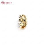 24K Brass Spacer Beads Jewelry Making Supplies Diy Findings