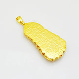 24K Pendant Necklace Sparkling Buddha DIY Charms Pendants Jewelry