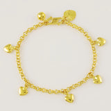 24K Filled Mens Bracelet Wholesale Pure Jewelry for Party Wedding