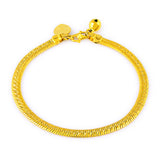 24K Filled Mens Bracelet Wholesale Pure Jewelry for Party Wedding