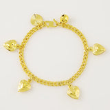 24K Filled Mens Bracelet Wholesale Pure Jewelry for Party Wedding
