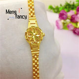 24K Plated Bracelet Watch Vietnam Sand Jewelry Sets Women Accessorie