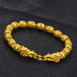 Double Faucet Lantern Bangle for Women Men Bracelets Hand Chain