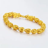 Double Faucet Lantern Bangle for Women Men Bracelets Hand Chain