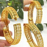 24K Plated Dubai Women's Wedding Bracelet CHD21148
