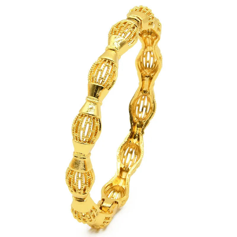 24K Plated Dubai Women's Wedding Bracelet CHD21148
