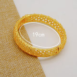 24K Plated Women Wedding Party Bracelet Bride Bangle Indian Jewellery