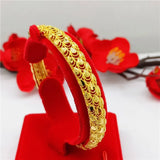 24K Pure Wispy Phoenix Tail Bracelet for Women