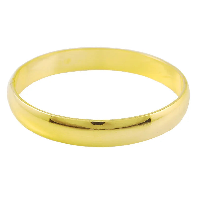 24K Real Bracelet Glossy Plating Women's Wedding Jewelry
