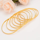 24K Plated Ethiopia Bangles Women