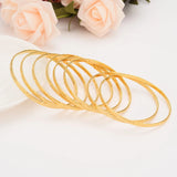 24K Plated Ethiopia Bangles Women