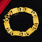 24K Gold-Plated Car Flower Bracelet Women's Jewelry Personalized Ladies Bracelet