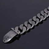 24MM Friendship Mens Bracelet Stainless Steel Man With Belt Buckle Chain