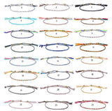 24PCS Tibetan Rope Bracelet Ethnic Tassel Copper Bead Unisex Party Accessories