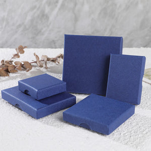 24Pcs Box Jewelry Pendant Paperboard Storage Bracelet Case Packaging
