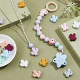 24Pcs Cactus Silicone Beads for Jewelry Making DIY Crafts