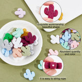 24Pcs Cactus Silicone Beads for Jewelry Making DIY Crafts