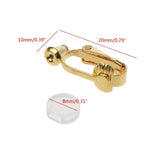 24Pcs Earring Converter Comfort Earring Pads Clip-On No-Pierced