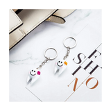 24Pcs Dental Teeth Model Tooth Key Chain Girls Gift Pendant Key Chain