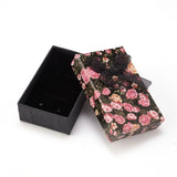 24Pcs Flower Pattern Jewelry Box Container Display with Sponge