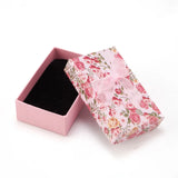 24Pcs Flower Pattern Jewelry Box Container Display with Sponge