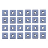 24Pcs Furniture Sliders 30mm Chair Leg Protectors with Screws