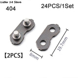 24Pcs Gasoline Saw Accessories Buckle Preset Straps Chainsaw Link Connectors