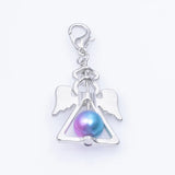 24Pcs/Lot Angel Fairy Charms Pearl Guardian Wings Pendant Bulk