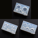 24Pcs Mini Food Doughnuts Bread Silicone Mold Resin Molds