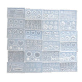 24Pcs Mini Food Doughnuts Bread Silicone Mold Resin Molds