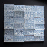 24Pcs Mini Doughnuts Bread Silicone Mold Resin Mold Jewelry