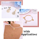 24Pcs Constellations Charms for DIY Jewelry Making
