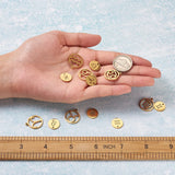 24Pcs Constellations Charms for DIY Jewelry Making