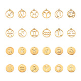 24Pcs Constellations Charms for DIY Jewelry Making