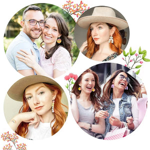 24Pcs Polymer Clay Cutters Clay Tool Kit Clay Earring Cutters