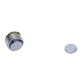 24Pcs 3mm Crystal Stainless Steel Magnetic Clip On Stud Earrings