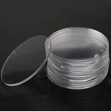 24Pcs 4 In Acrylic Keychain Blanks Clear Disc Ornaments for DIY Crafts