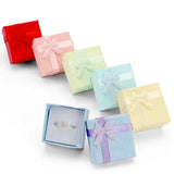 24Pcs Multi-color Jewelry Box Earrings Ring Packaging Gift Holder