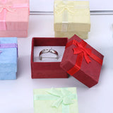 24Pcs Multi-color Jewelry Box Earrings Ring Packaging Gift Holder